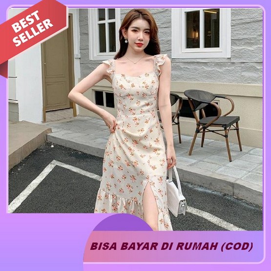 Baju Natal Untuk Wanita Warna Lilac Dress Gereja Kekinian 2022 Wedding Party Natal Terbaru Bahan Scu