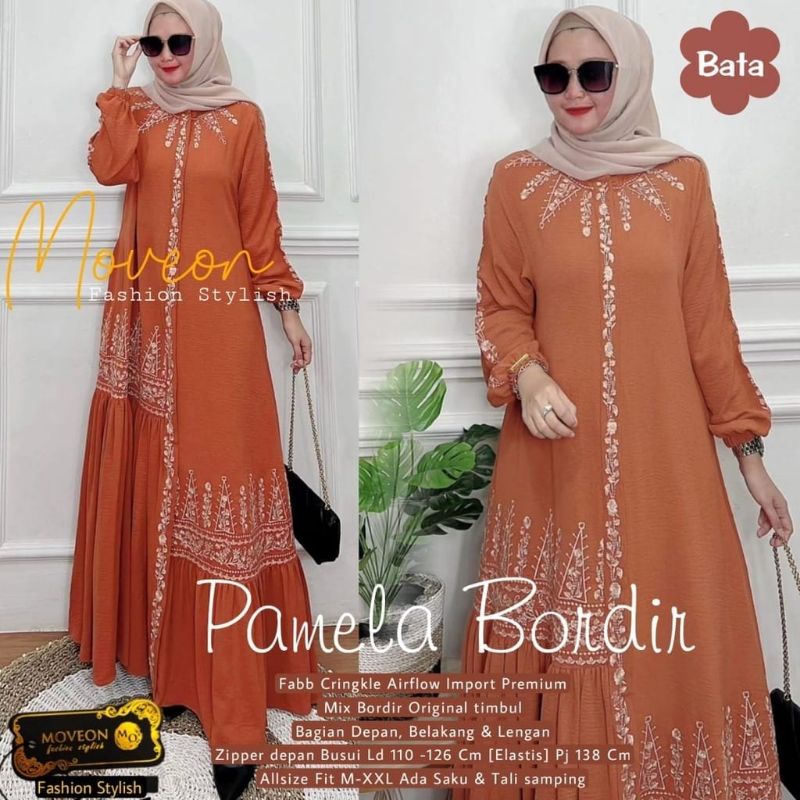 Pamela bordir (TANYAKAN STOK)