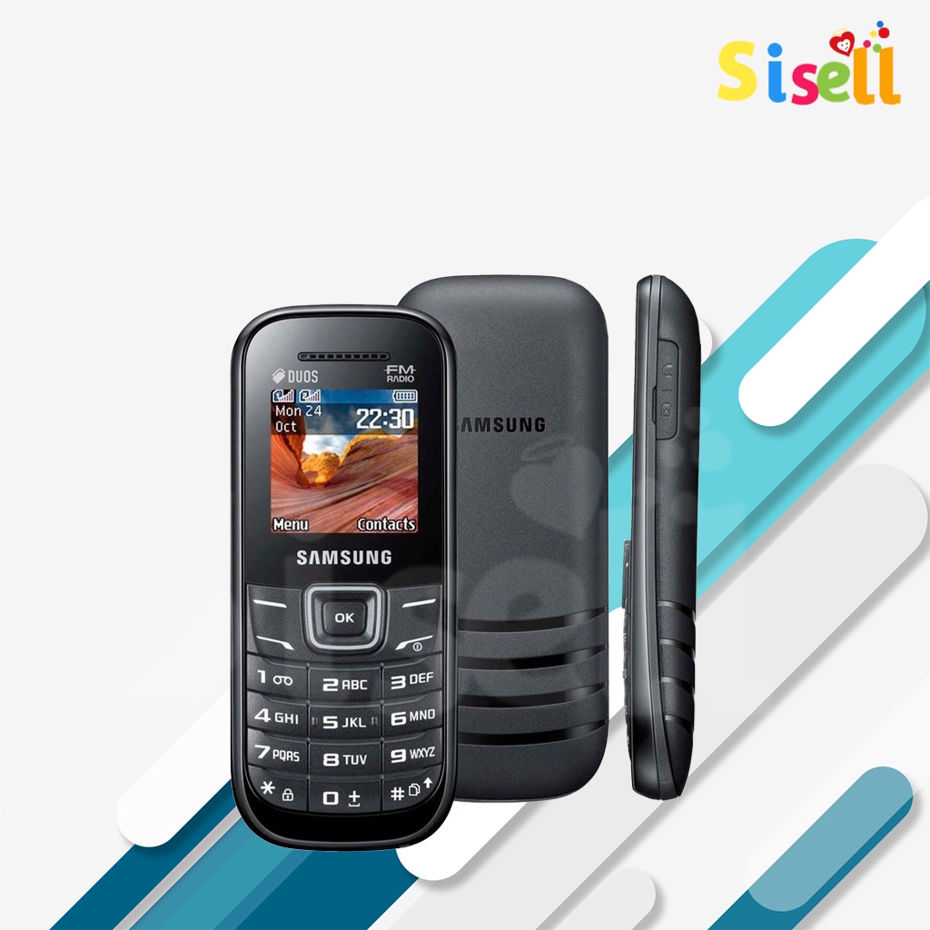 Sisell Hp Samsung GSM GT E1200/E1205 Murah Baru Single Sim