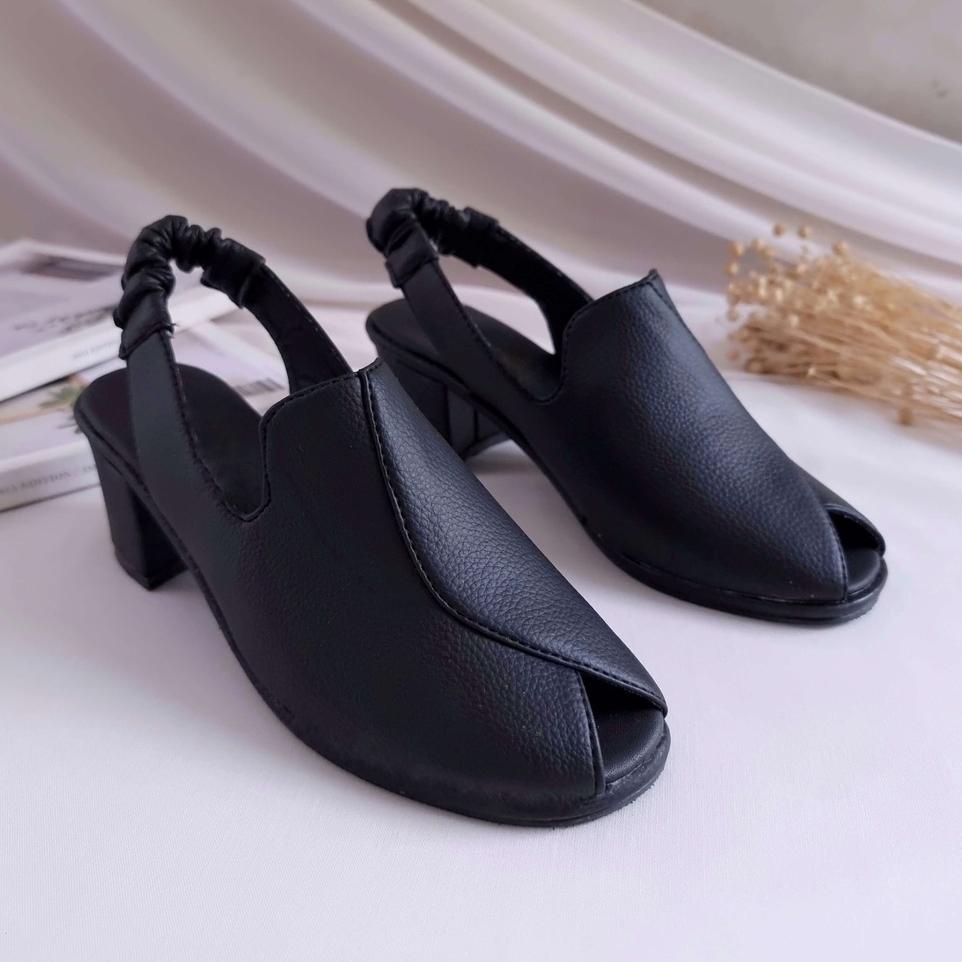 Viral Sandal High Heels Hak Tahu Tinggi Znyn Livana Wanita Perempuan Sintetis Premium Formal Kerja C