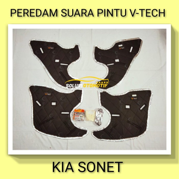 KIA SONET Peredam Suara Pintu Aksesoris Variasi Mobil VTECH Ori PnP