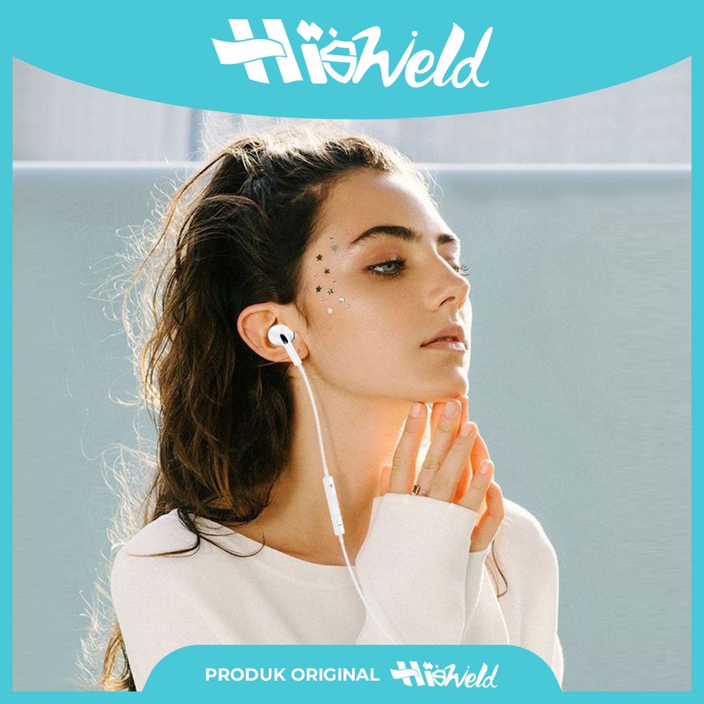HISWELD EARPHONE HS-E1 ORI KABEL 3.5mm EXTRA BASS STRREO EARPHONE