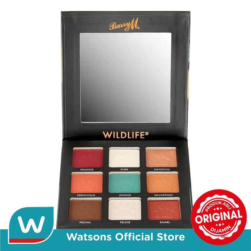 Barry M WILDLIFE® Eyeshadow Charity Palette Tiger WLEP2