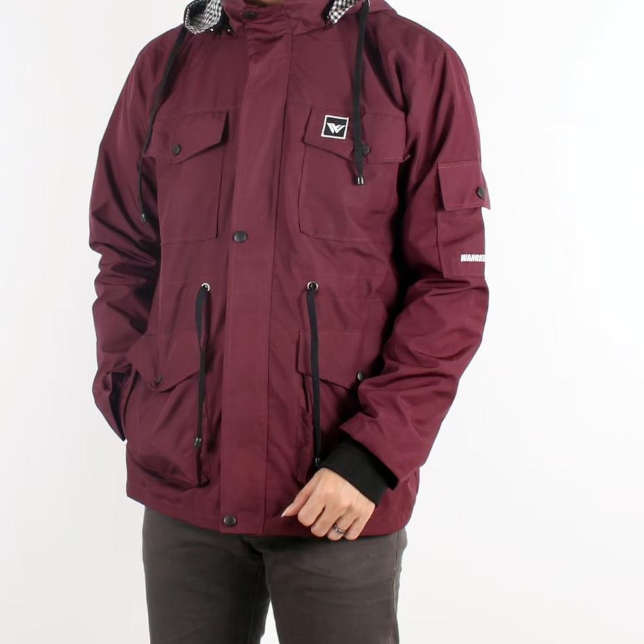 Murah Meriah [COD] AKN - JAKET PARKA TASLAN PRIA / JAKET PARKA MONTAIN ANTI AIR ORIGINAL WANGKERS #