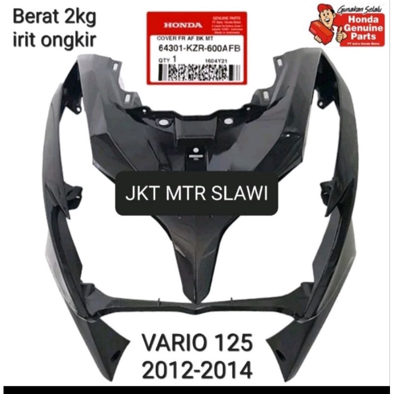 64301-KZR-600AFB tameng lampu depan vario 125 non led asli AHM