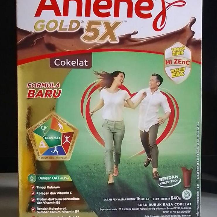 

[Terkece Se-RI] Anlene gold vanila cokelat original 640 gr