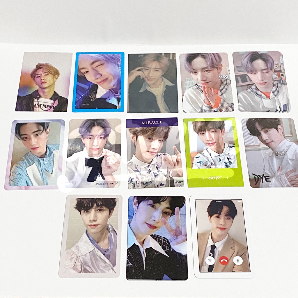 GOT7 MARK Official Photocard PC FM Dye Fan Meeting EOY Lullaby Shopee