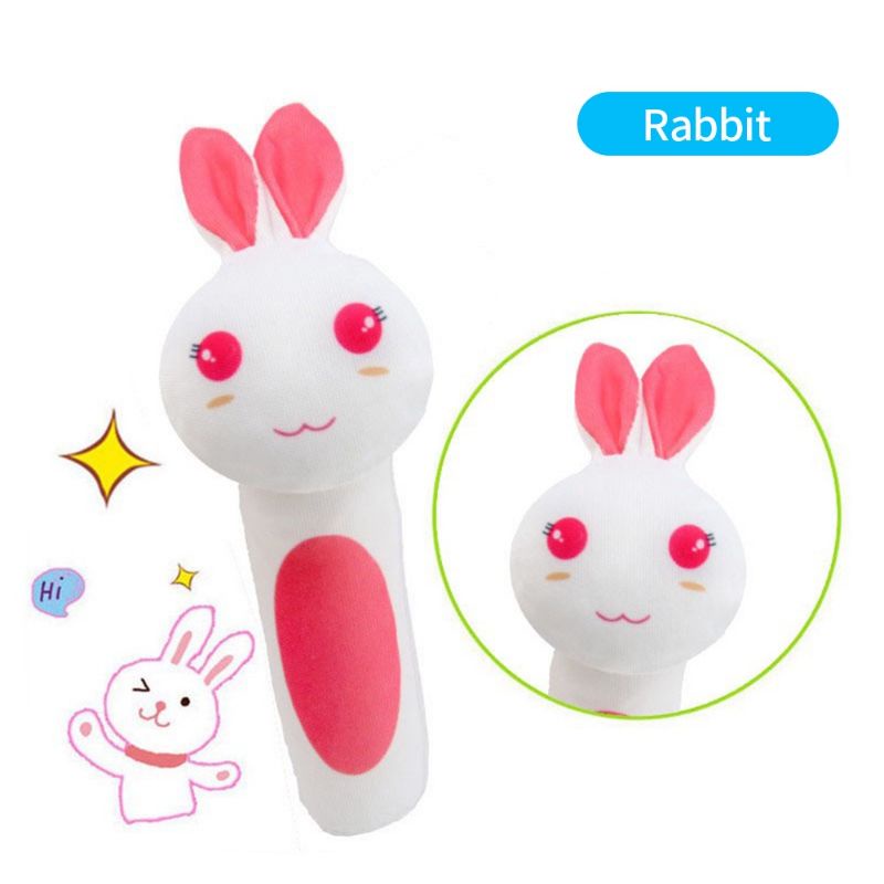 Mainan Tangan Bayi Bunyi / Boneka Tangan Bayi /Boneka genggam bayi toet toet/ Baby Hand Rattle