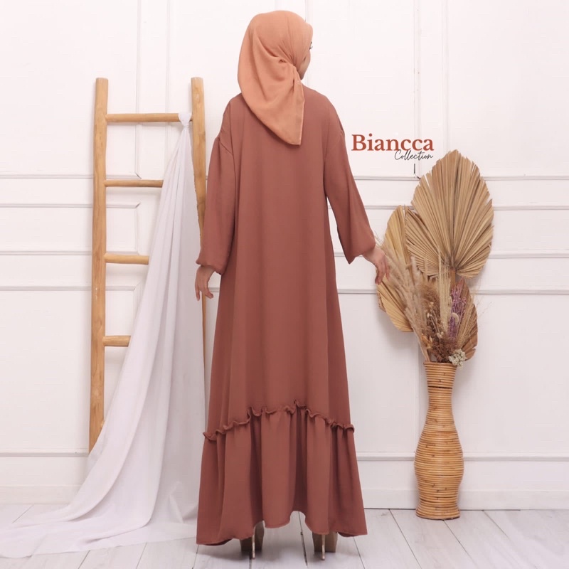 SALSA GAMIS - GAMIS CRINKLE GAMIS LEBARAN KANTONG KANAN KIRI