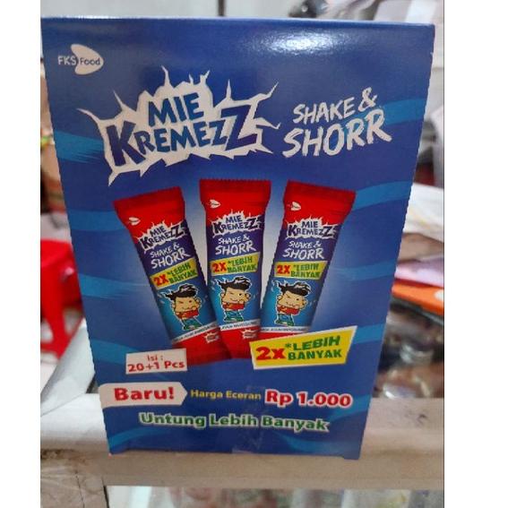 

Bayar Di Tempat❃➾ Mie kremezz shorr shor sor 1 box isi 20 PCS Baru Eceran 1000 70 ❊