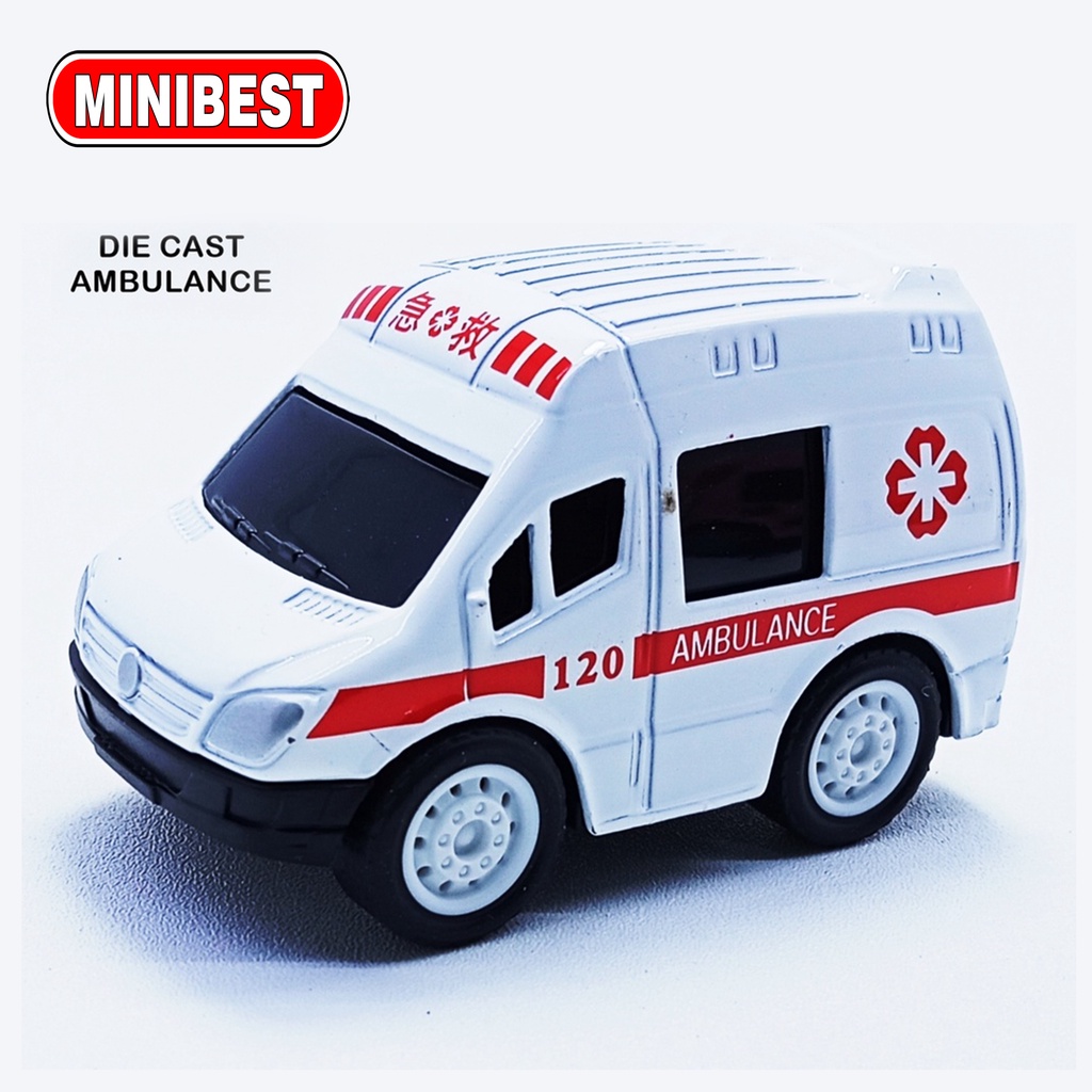 [MB] Mainan Anak Diecast Mini-Car Metal Mobil Mobilan Pull Back