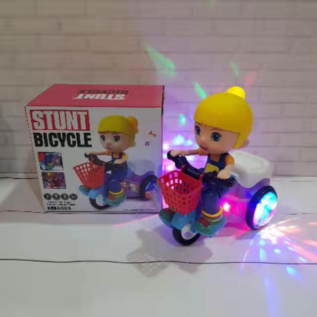 Mainan Anak Stunt Tricycle Dinamic Lighting/Bicycle