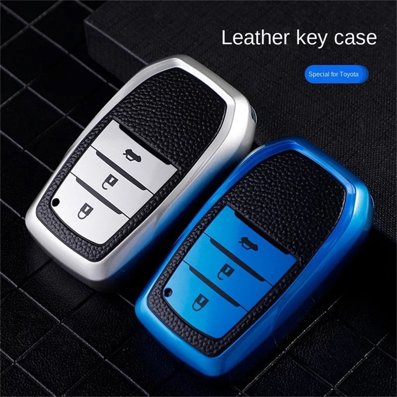 Sarung Kunci Case Smart Key Toyota Innova Reborn Venturer Type Q Model kulit