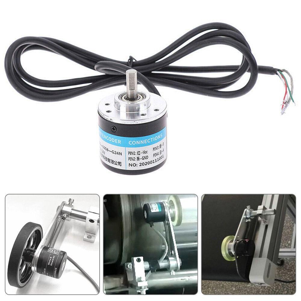 POPULAR Populer Rotary Encoder 600P/R 6mm Shaft Game Steering Wheel Fotoelektrik