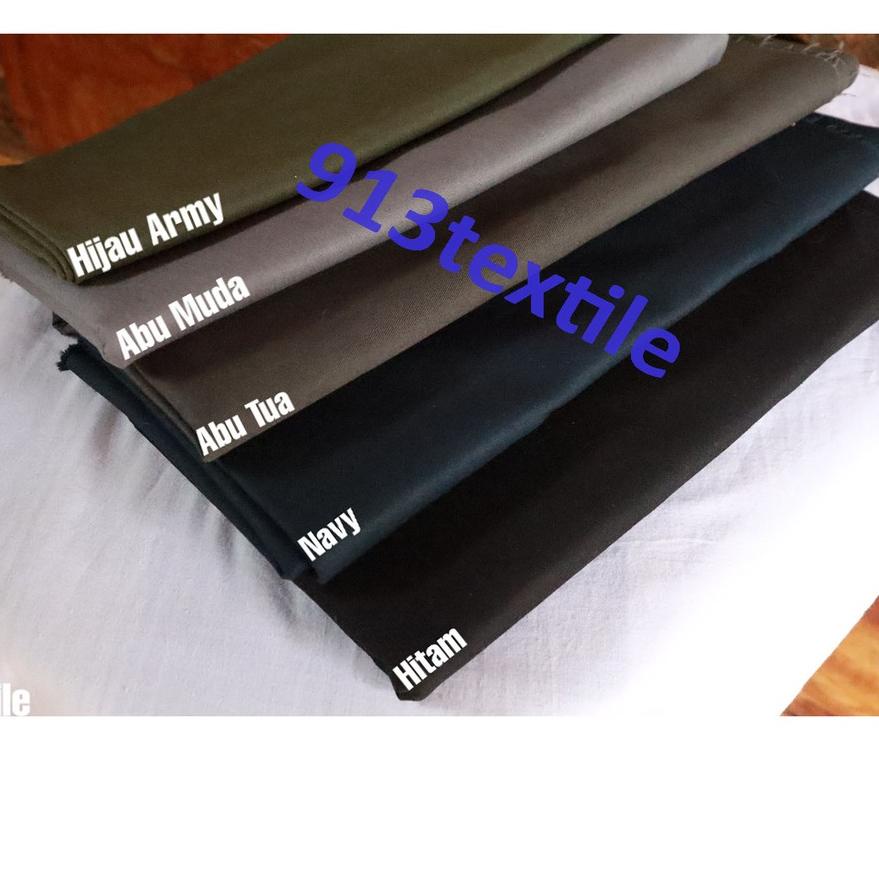 ↑❂❉ Bahan Kain Katun Twill Strech Chino Scoth 20/10 Tebal Produk