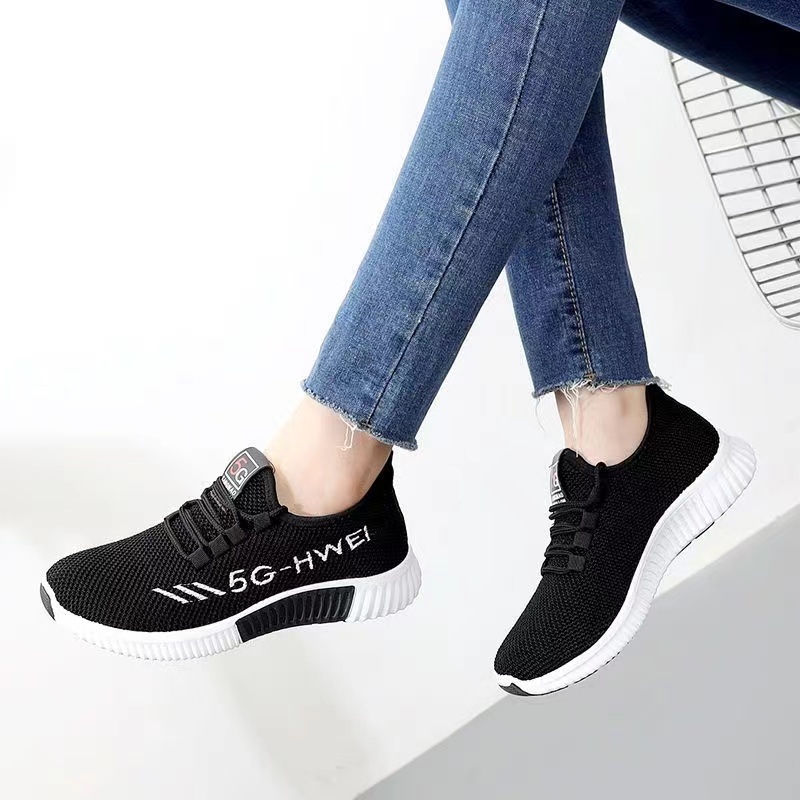 GISF Loly Sepatu Sneakers Import Fashion Wanita Korea 2021 - Real Pic