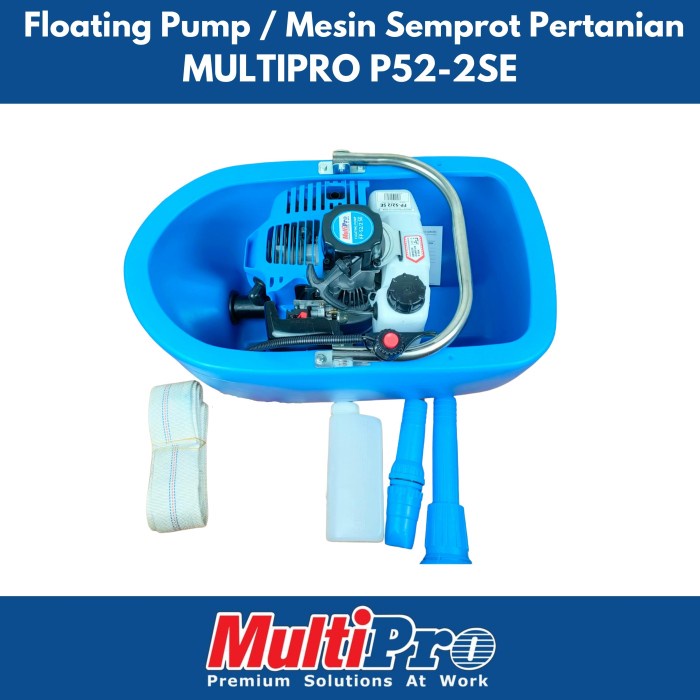 Floating Pump Multipro Fp 52/2 Se Mesin Semprot Pertanian Pengairan
