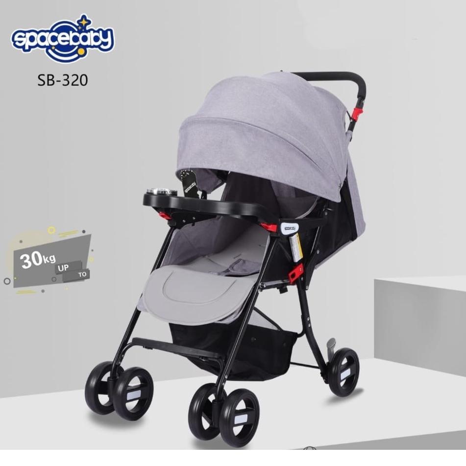 Terbaru - SPACE BABY STROLLER SB 316  CABIN SIZE / SB 203 / SB 204 / SB 207 / SB 6066 / SB 202 / SB 6212 KURSI DORONGAN BAYI 3 POSISI BAYI BARU LAHIR STROLLER BAYI ..