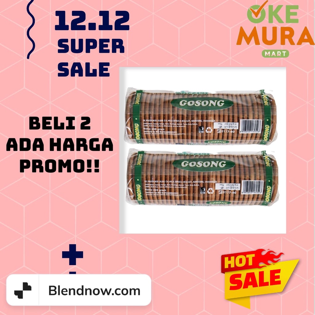

QH 12.12 MEGA SALE BISKUIT ROLL GOSONG/ BELI 3 / BELI 2 / HARGA SPESIAL/ PROMO TERBATAS