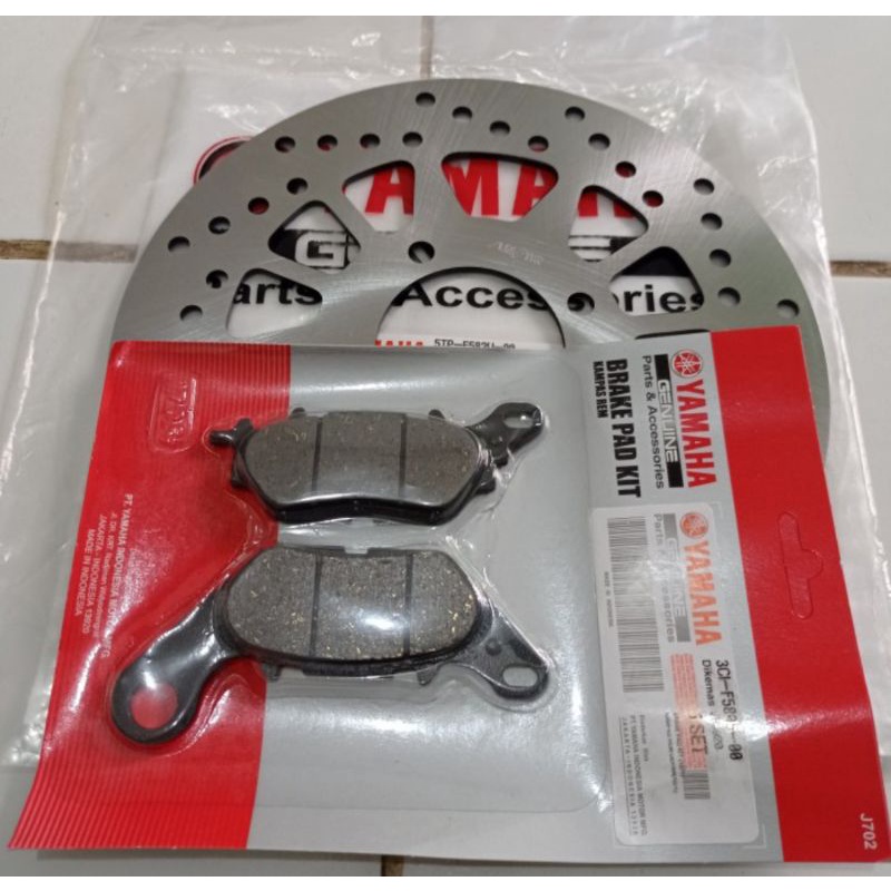 PIRINGAN CAKRAM DEPAN PLUS KAMPAS REM YAMAHA JUPITER Z/ JUPITER MX ORI