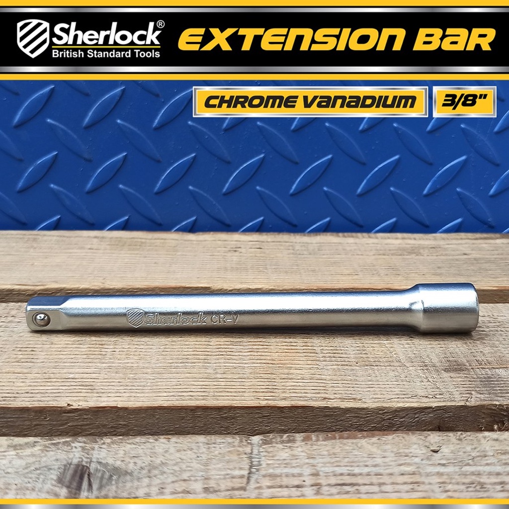 Extension Bar 3/8 &quot; Sherlock Sambungan Kunci Sok 3/8 &quot; Drive x 6 inch