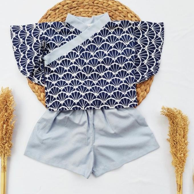 Treeya Kimono Set anak / baju bayi laki laki