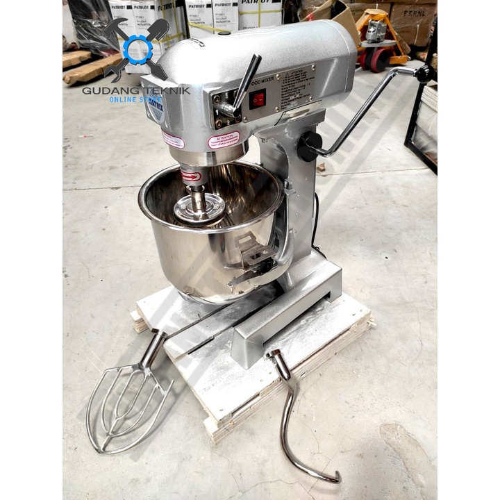 Mesin Mixer Planetary 15L MATRIX B15 / Alat Pengaduk Aduk Adonan 15 Liter - Dough Mixer Adonan Roti Kue Makanan MATRIX