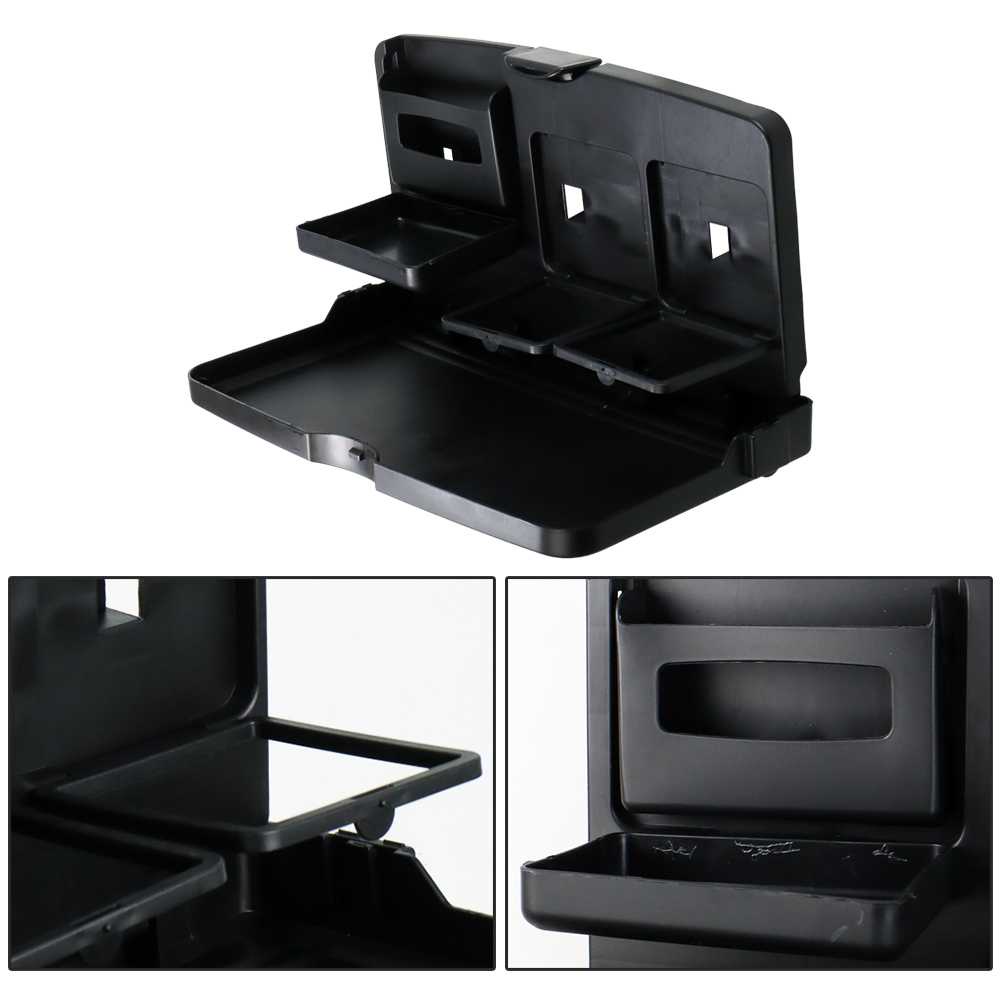 Meja Lipat Kursi Mobil Portable Meja Tempat Makanan Dan Minuman Kursi Mobil Car Multifunction Foldable Table