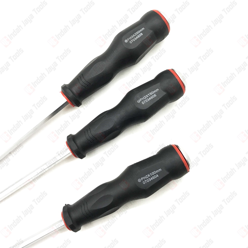 MAXPOWER Obeng TEMBUS PLUS (+) Screwdriver Phillips 4 6 8 Inch