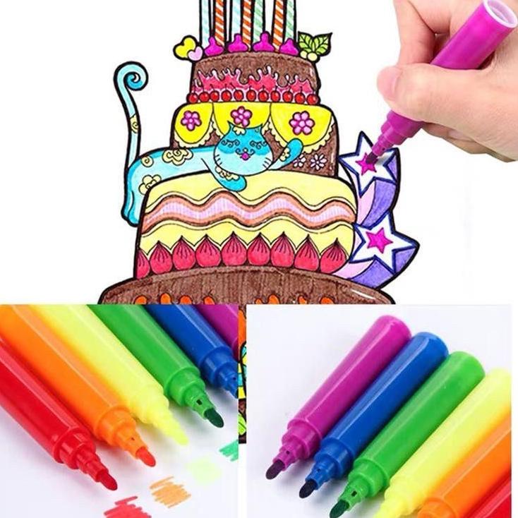 

SJღ Crayon set 208 pcs / Alat set menggambar dan melukis Barang Bagus