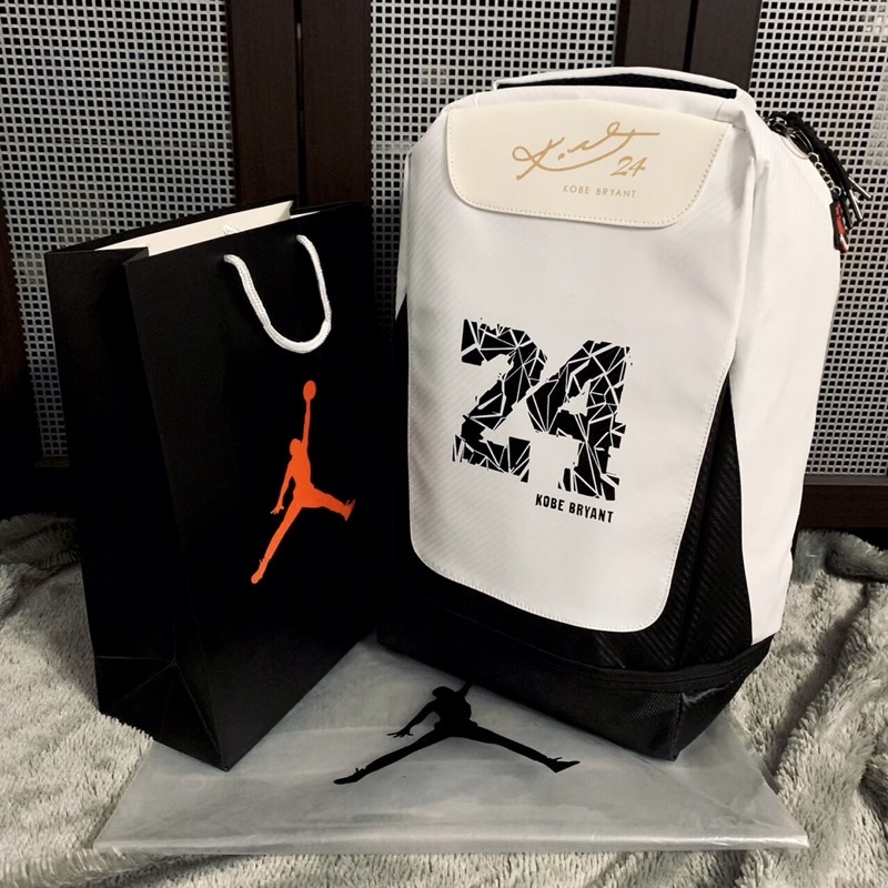 TRIBUTE TO KOBE BRYANT 24 BACKPACK BLACK WHITE FULLTAG