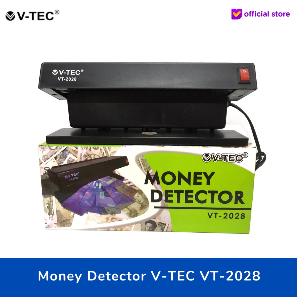 

Money Detector/ Pendeteksi Uang Palsu V-TEC VT 2028