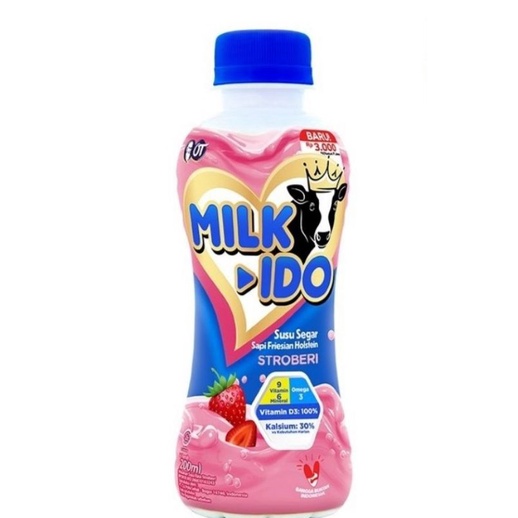 MILKIDO SUSU SEGAR BOTOL 200ML