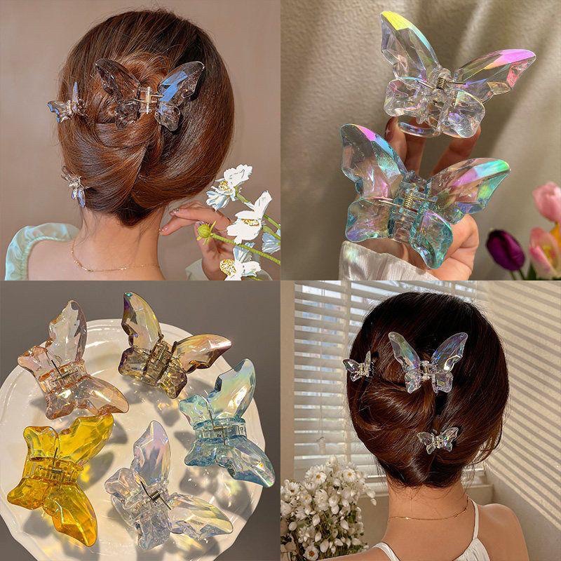 JEDAI RAMBUT KUPU-KUPU KRISTAL PREMIUM/JEPITAN RAMBUT WANITA PREMIUM KRISTAL/JEPIT RAMBUT KOREA