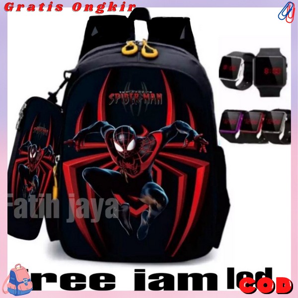 Rangsel Import Premium Tas Ransel Anak Laki-Laki Tas Punggung Belakang Muat Banyak Ranswl Branded Mu