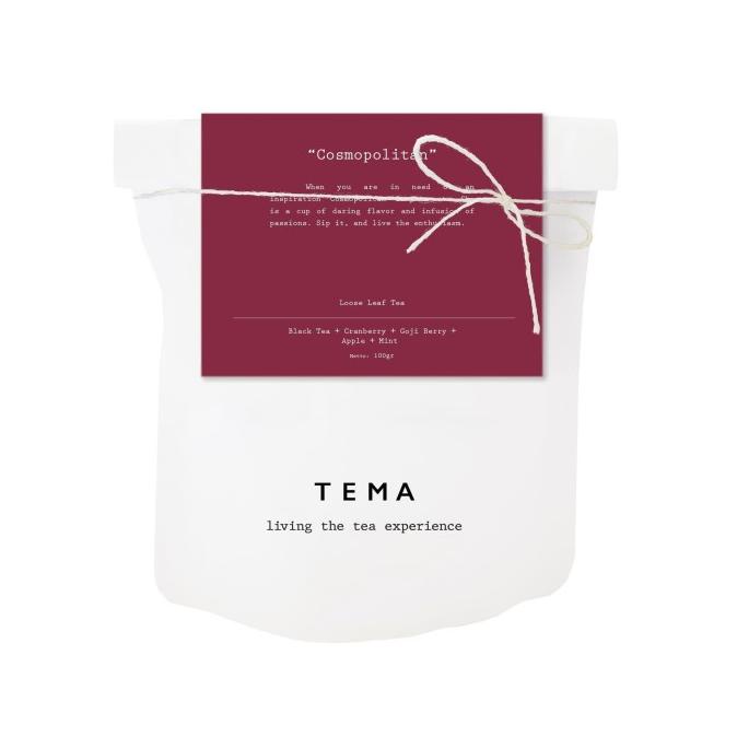 

TEMA Tea Large Pouch - Cosmopolitan / Black Berries Tea - 100gr