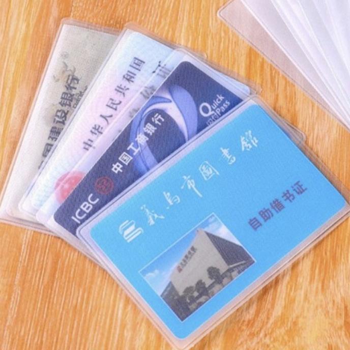 

Cover Kartu Atm Sim Ktp Plastik Cover Pelindung Kartu Anti Gores Atm