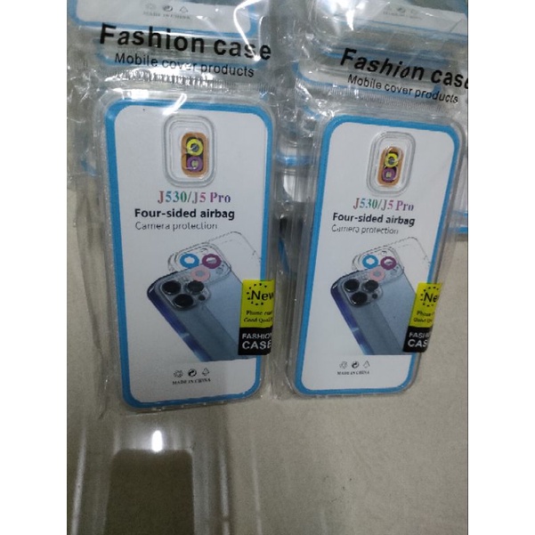 Softcase Samsung J530 J5 Pro Silikon Casing Case Bening Transparan Pelindung Pro Camera