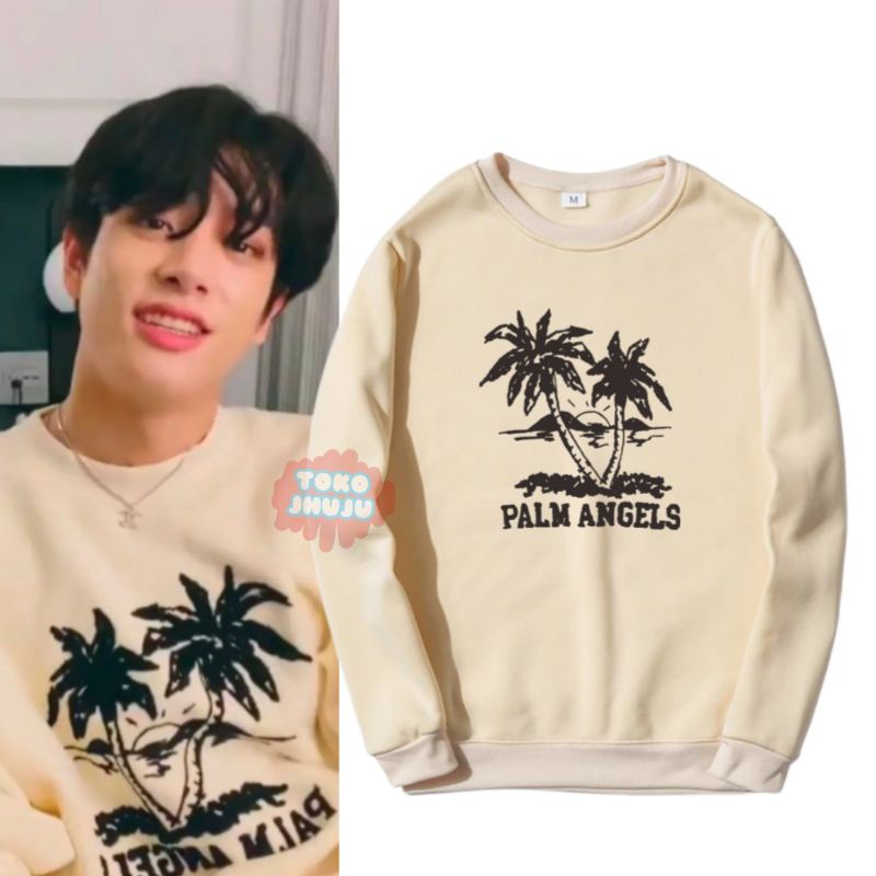 Sweater Jake Engene Style SUNSET PALM siluet