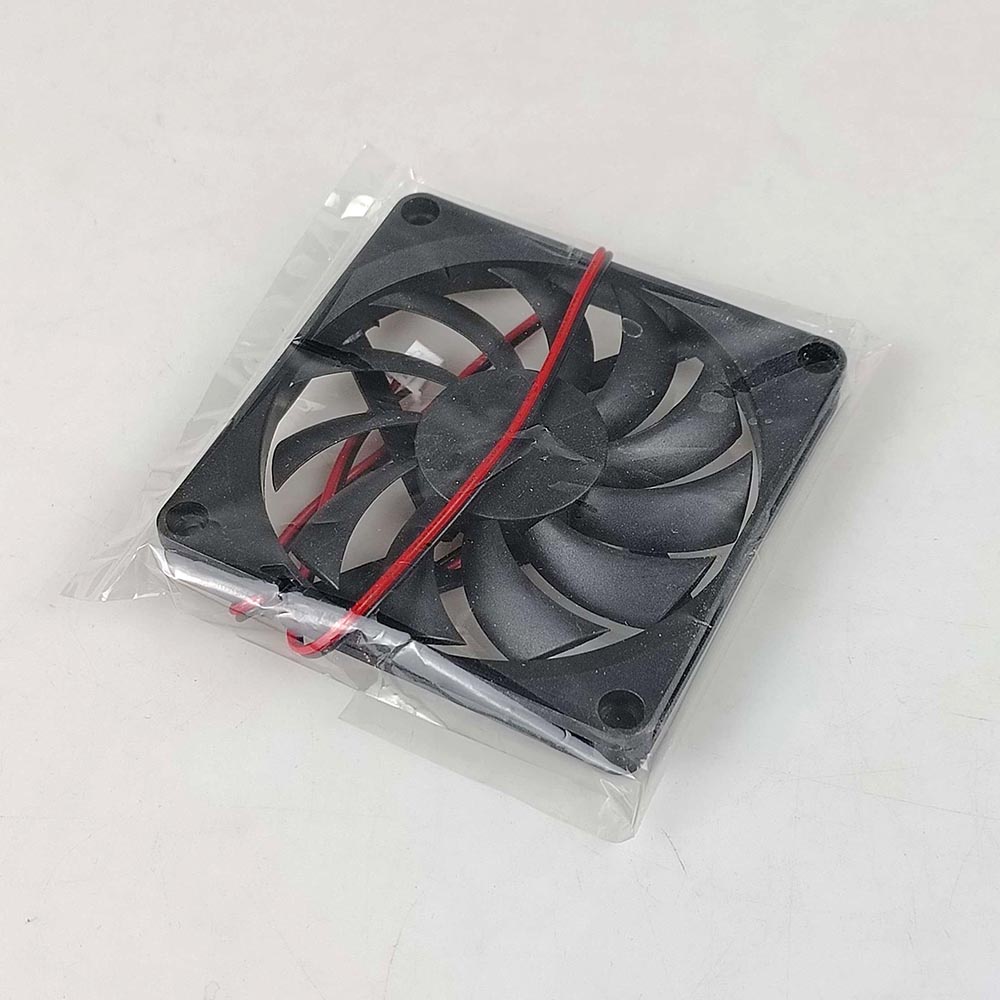 Kipas Heatsink CPU Fan 80mm 12V 2PIN XH2.54 - DC8010 - Black