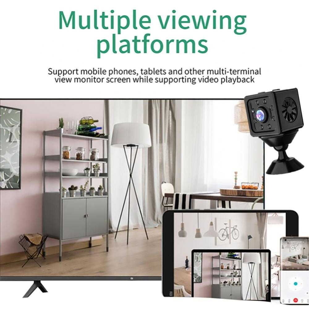 ( 100% BARANG ORI ) ZUIDID Mini WiFi IP Camera CCTV IR Sensor 1080P - K13