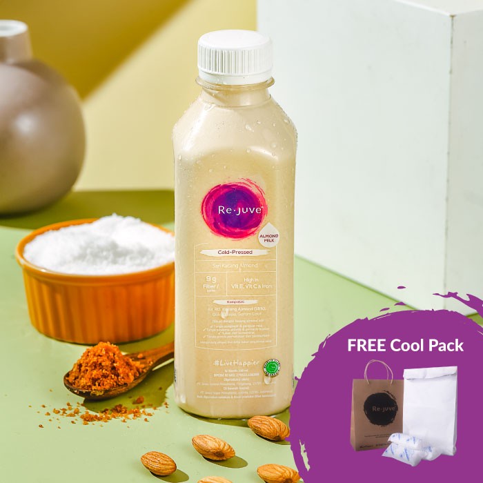 

[TERBARU] Re.juve - Almond Milk 435 ml (Cold-Pressed Almond Milk)