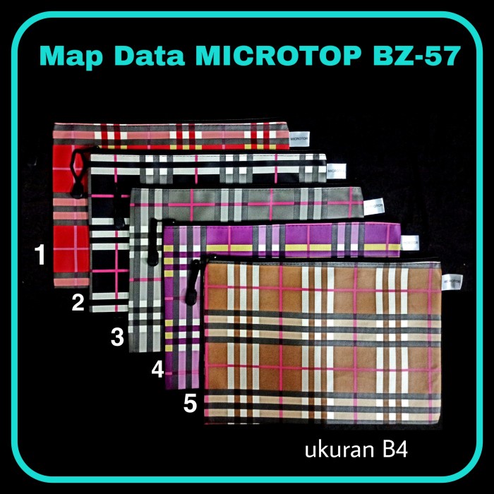 

PRO Map Data Amplop MICROTOP B4 Kain Motif / Map Data / Map Dokumen - BZ-57, bebas