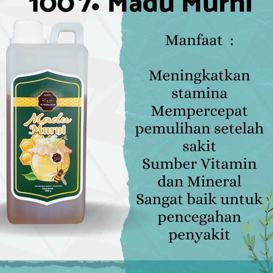 

Kirim Langsung Madu Murni Al Mubarokah 1kg Madu Ternak Original Pure Honey*