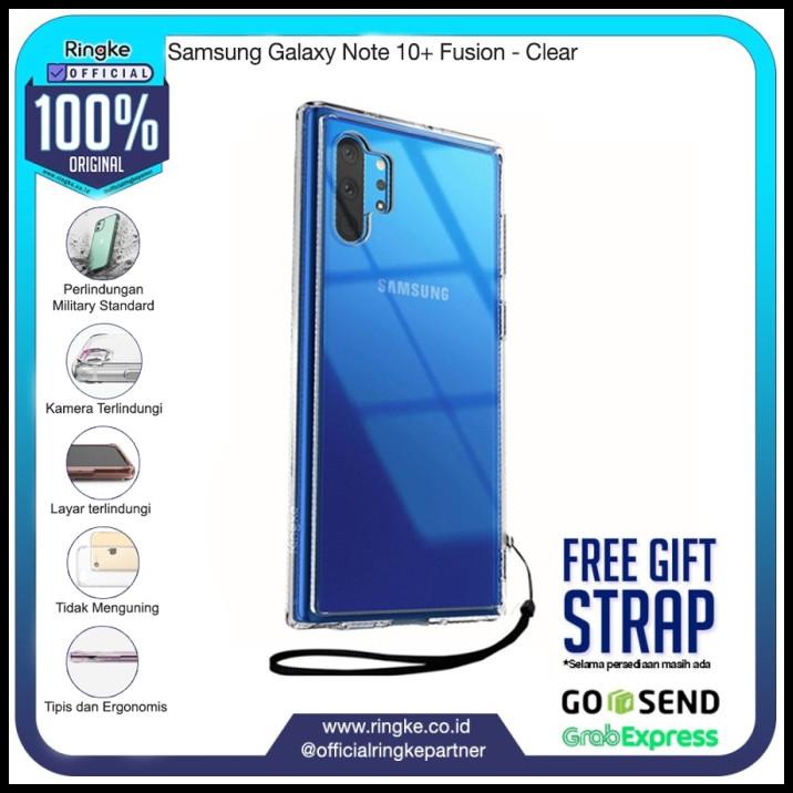 Original Rearth Ringke Galaxy Note 10 Plus 10+ Fusion - Clear