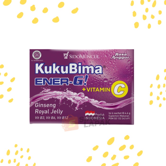 Kuku Bima Ener-G Anggur - Minuman Berenergi Vitamin