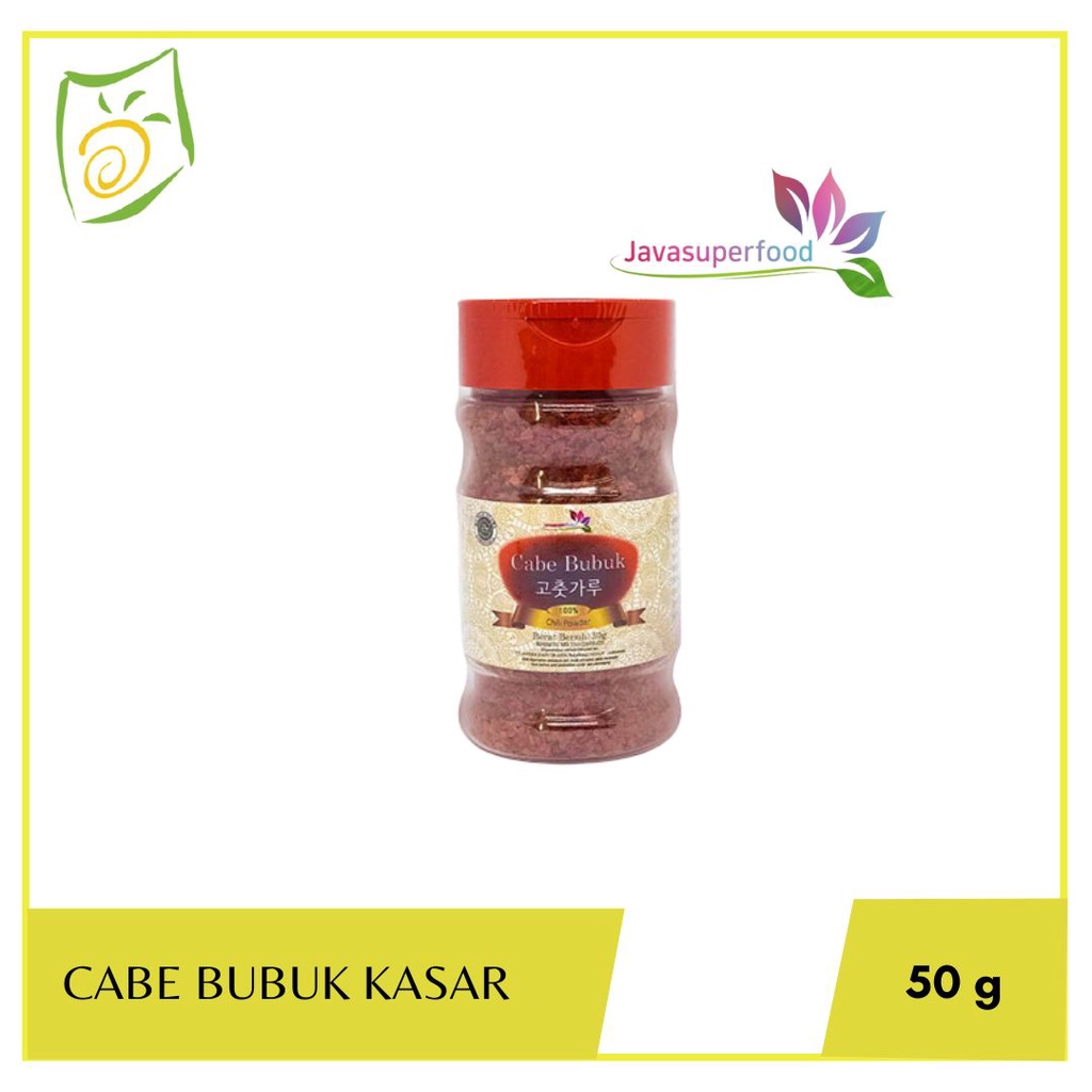 

Java Superfood Bubuk Cabai Kasar 50gr