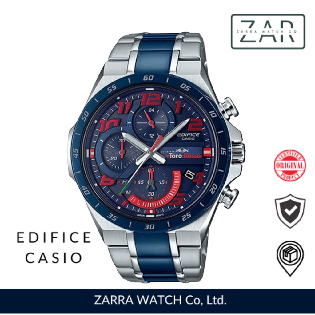 [ORIGINAL] [GARANSI] ✅ JAM TANGAN CASIO EDIFICE EQS-920TR-2ADR / EQS920TR-2ADR SOLAR POWERED ORIGINA