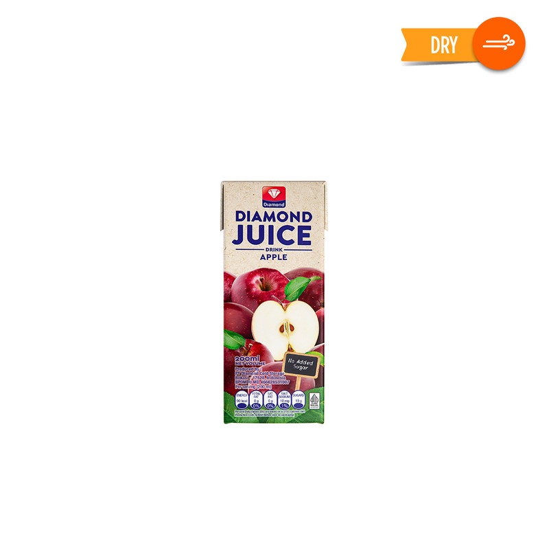 

DIAMOND JUICE UHT APPLE 200 ML