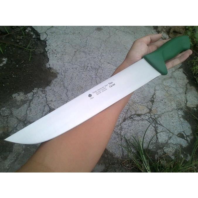 Butcher knife pisau herder cap garpu 12" solingen germany 8688-12